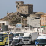 Tarifa (E) – Warten auf die Fähre nach Tanger