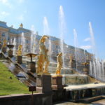 St. Petersburg (RUS) – Schloss Peterhof – Blick zur der Großen Kaskade