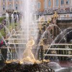 St. Petersburg (RUS) – Schloss Peterhof – Teil der Großen Kaskade