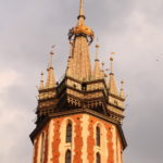 Krakau (PL) – in der Altstadt, die Marienbasilika – von hier spielt jede volle Stunde ein Trompeter