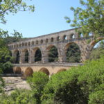 Vers-Pont-du-Gard (F) – Der Pont du Gard (römisches Aquädukt)