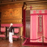 Chenonceaux (F) – Eines der vielen Schlafzimmer im Schloss