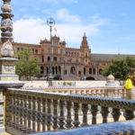 Sevilla (E) – An der Plaza de España (berühmter Platz der Stadt)