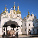 Kiew (UA) – Das Kiewer Höhlenkloster (die wiedererbaute Uspenski-Kathedrale)