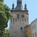 Sighișoara (deutsch Schäßburg) (RO) – Stundturm (Burgtor & Uhrturm aus dem 14. Jh.)