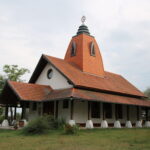 Der Nandafalva Hindu Templom bei Szeged (H)
