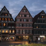Tübingen (D) – Ansichten von der Stadt am Abend