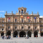 Salamanca (E) – Die Plaza Mayor (einer der schönsten Plätze in Spanien)