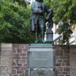 Eisenach (D) – Das Bachdenkmal vor dem Bachhaus