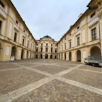 Slavkov (CZ) – Schloss Austerlitz (Slavkov) – Vom Balkon des Schlosses hat er seinen Sieg verkündet