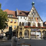 Amberg (D) – Marktplatz mit gotischem Rathaus