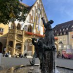 Amberg (D) – Marktplatz mit gotischem Rathaus